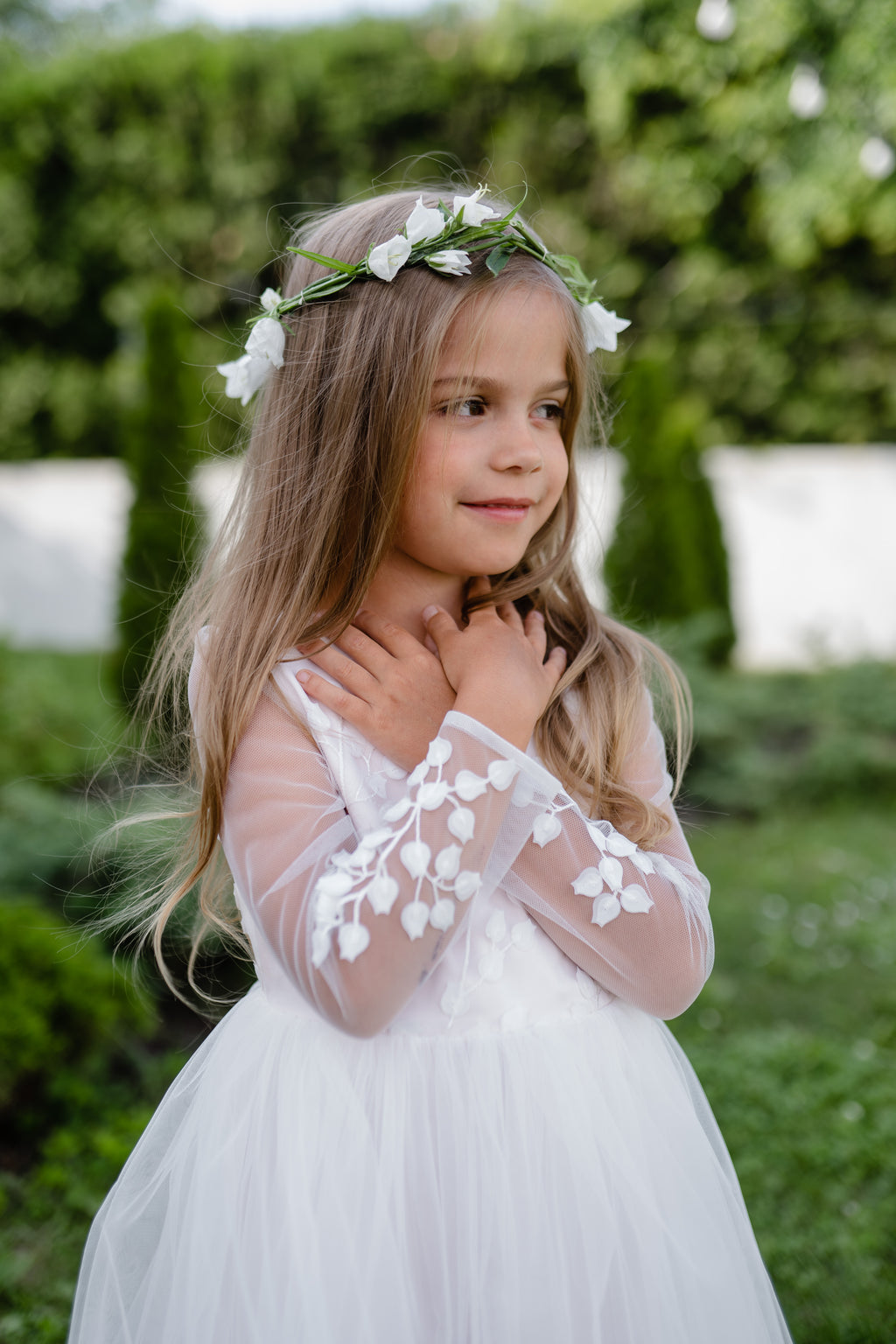 Magnolia langarm (weiss)