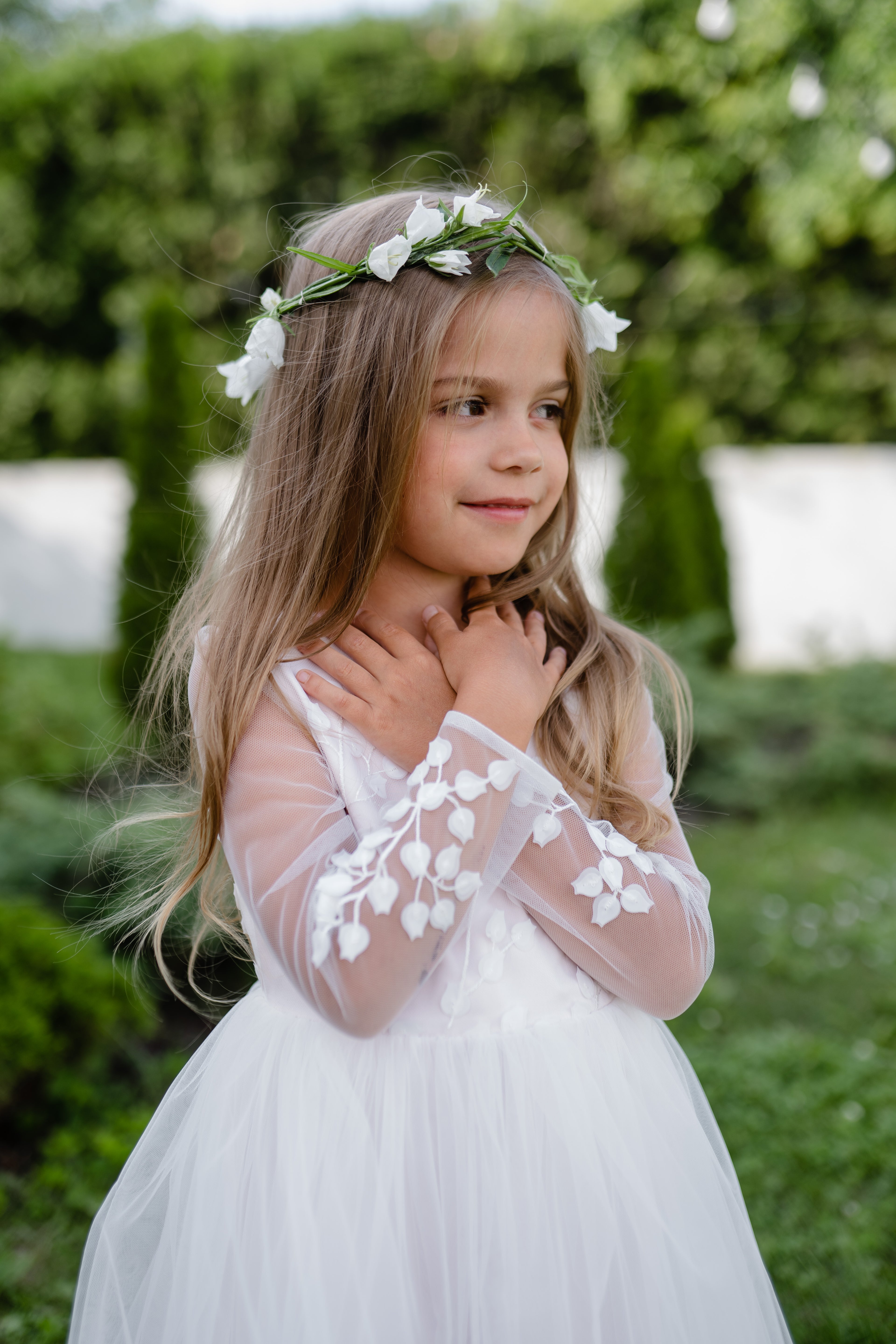 Magnolia langarm (weiss)