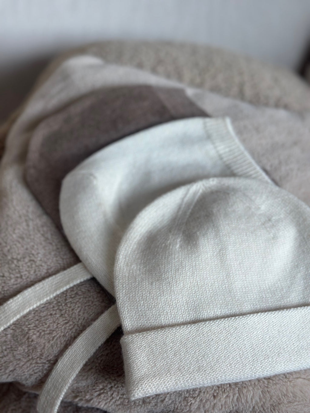 Baby Beaniemütze aus Merinowolle