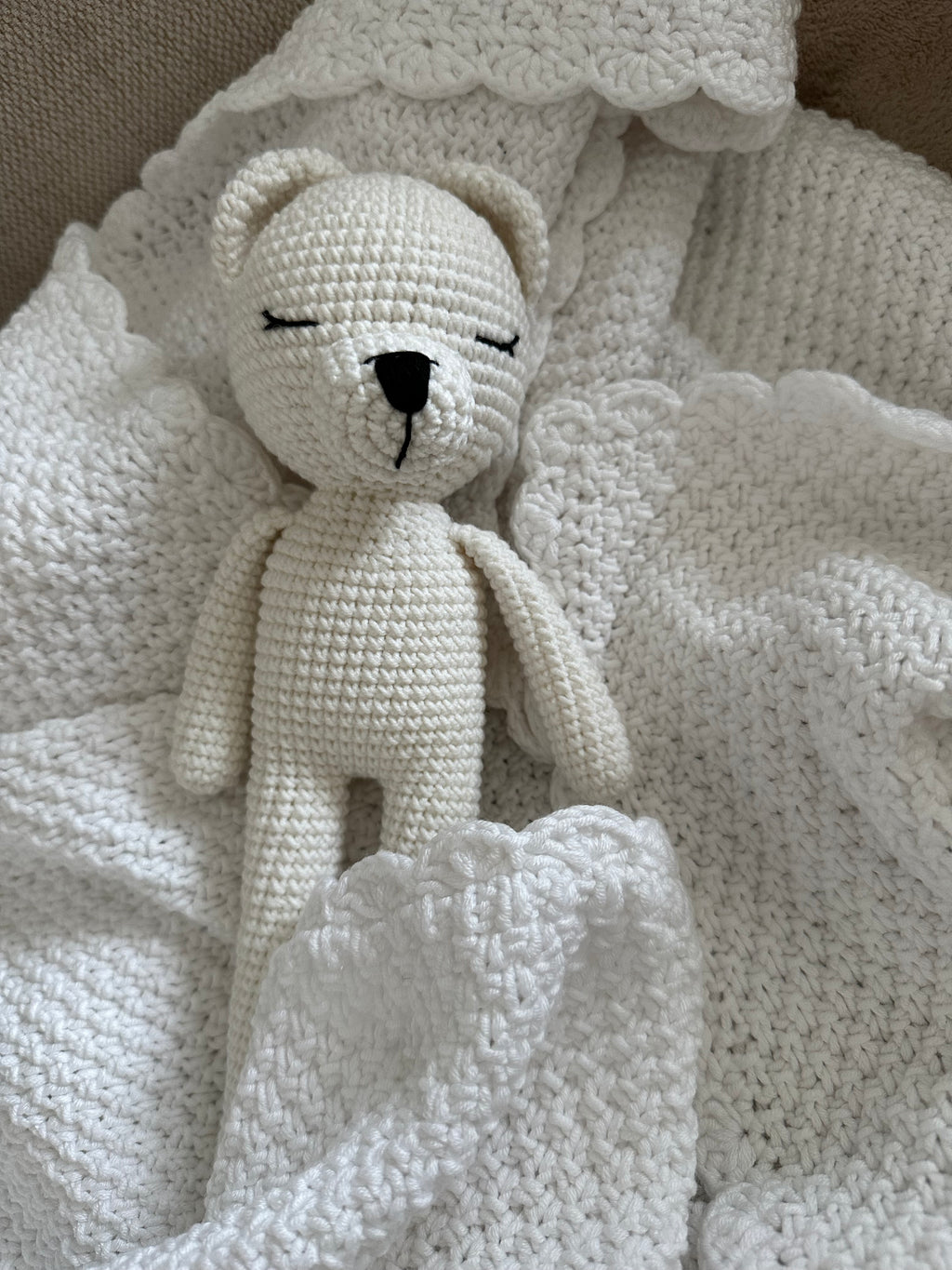 Kuscheltier gehäkelt Bärchen