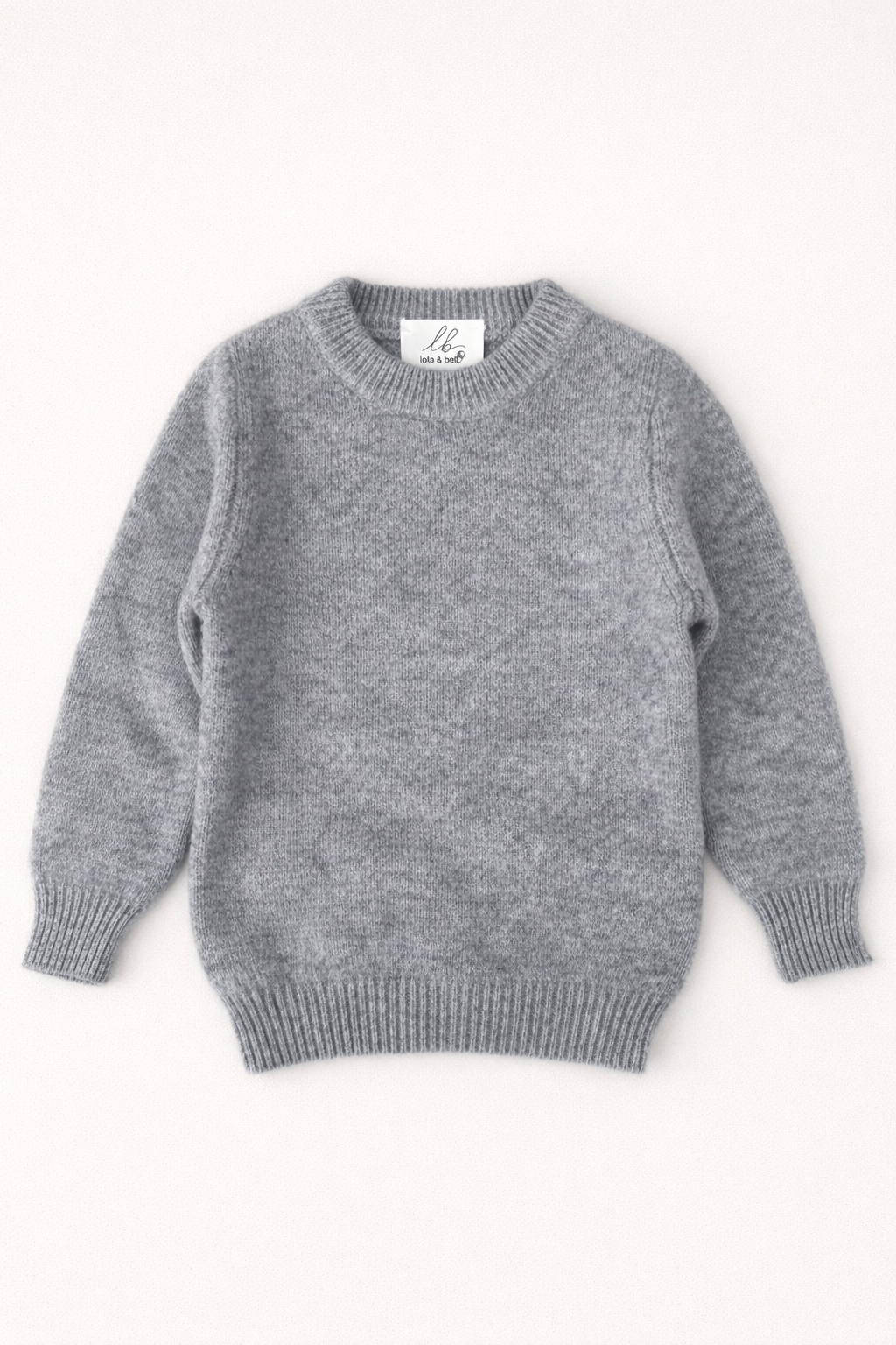 Pullover aus Wolle (grau)