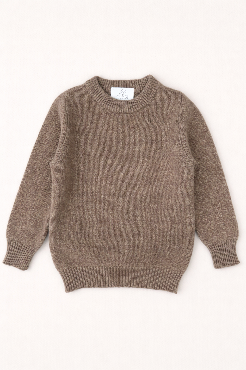 Pullover aus Wolle (taupe)