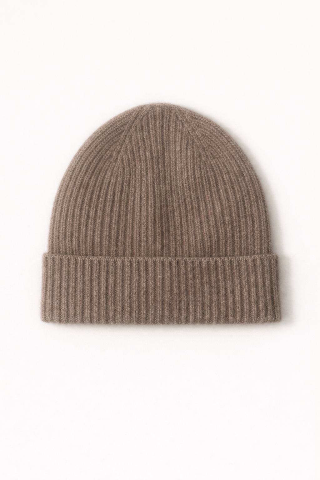 Mütze aus Kaschmir (taupe)