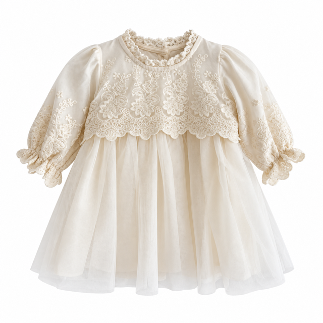 Élodie Kleid | Ecru